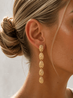 Coin Drop Earrings - ÉCLAT MARBELLA