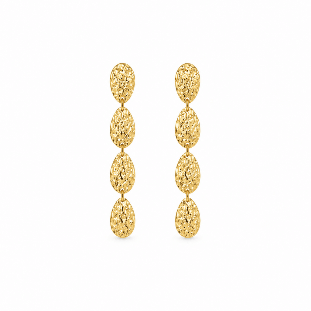 Coin Drop Earrings - ÉCLAT MARBELLA