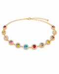 Confetti Stone Necklace - ÉCLAT MARBELLA
