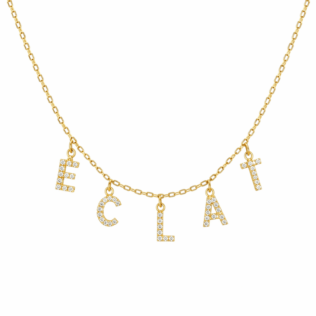 ÉCLAT CUSTOM NECKALCE | GOLD - ÉCLAT MARBELLA