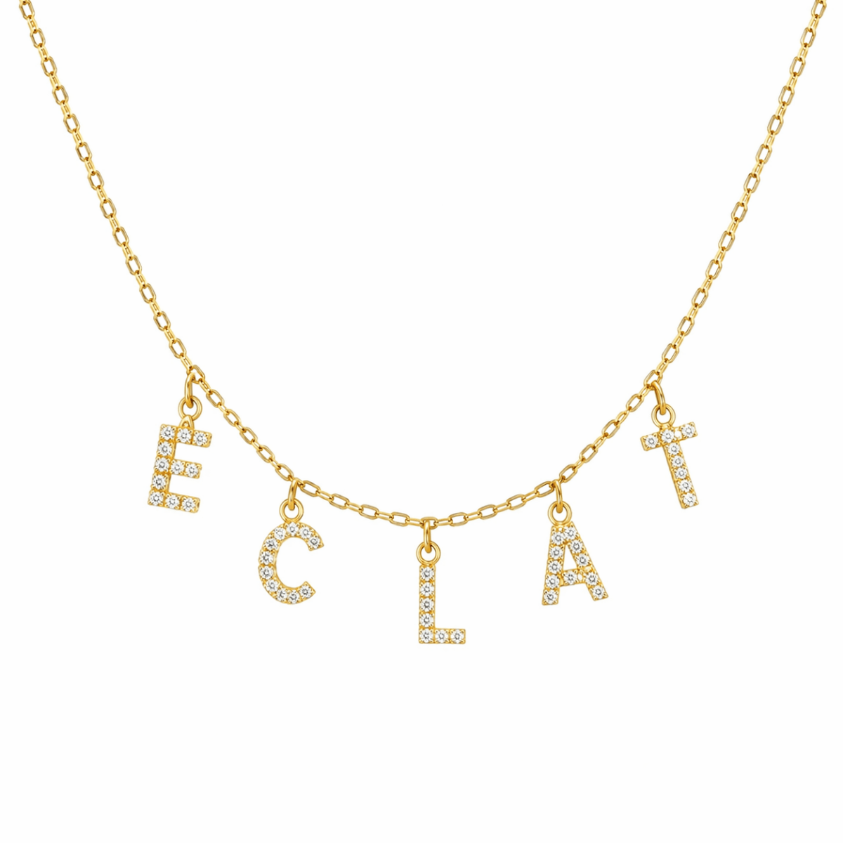 ÉCLAT CUSTOM NECKALCE | GOLD - ÉCLAT MARBELLA