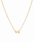 ÉCLAT INITIAL HEART NECKLACE - ÉCLAT MARBELLA
