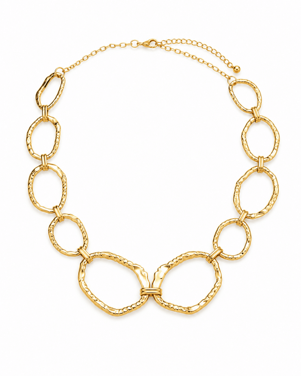 Organic Loop Necklace - ÉCLAT MARBELLA