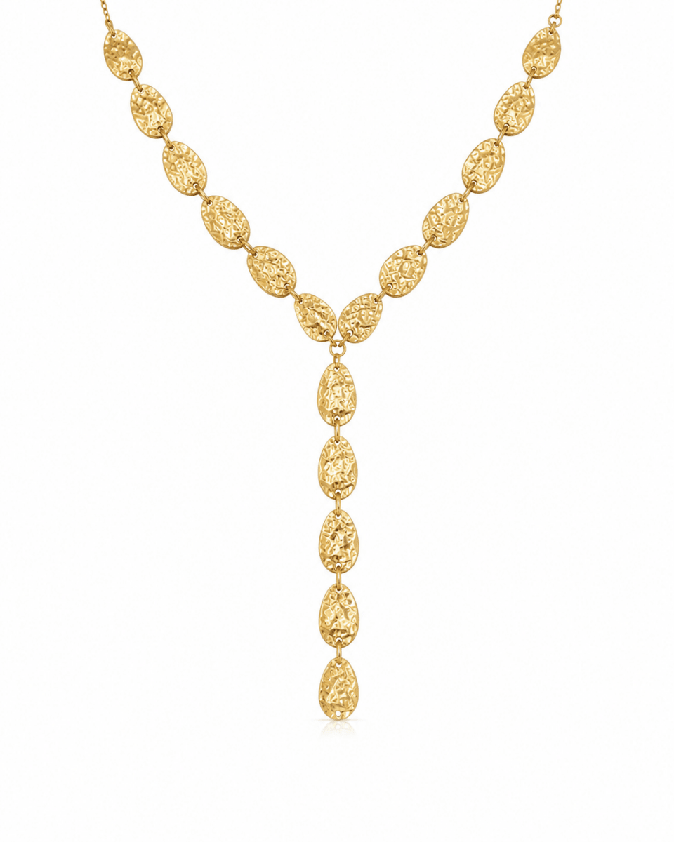 Oro Lariat Necklace - ÉCLAT MARBELLA