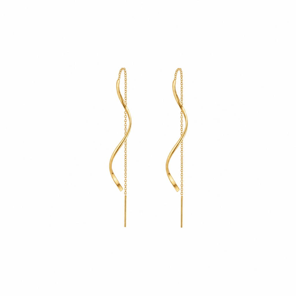 Silk Thread Earrings - ÉCLAT MARBELLA